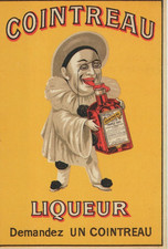 CARTOLINA  PUBBLICITARIE COINTREAU LIQUEUR DEMANDEZ (RIPRODUZIONE) NON VIAGG.