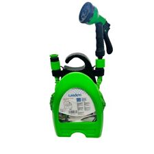 Avvolgitubo giardino da muro per acqua 20mt con pistola 7 getti Tubo estensibile