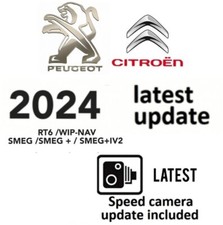 2024 GPS Sat Nav Map Update Peugeot/Citroen EUROPE SMEG+RT6 eMyWay  DOWNLOAD