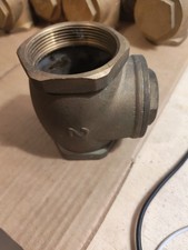 VALVOLA DI RITEGNO CLAPET OTTONE 2" DUE POLLICI FONDO MADE IN ITALY DN 50