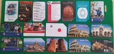 Lotto 30 schede telefoniche usate  Differenti BASSA TIRATURA in Euro come foto C