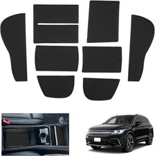 Set Tappetini Antiscivolo Antipolvere Auto volkswagen Tiguan 3 2024 2025 Nero