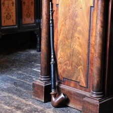 Grande antica pipa tedesca