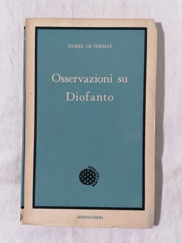 Osservazioni diofanto libro - diofanto,