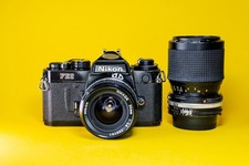 Nikon FE2 Black 35mm Film