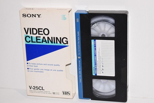 Sony video head cleaning - sony,