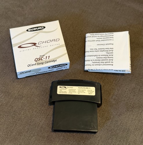 Suzuki qchord qcard qsc - qchord,