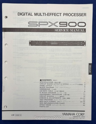 Manuale servizio processore - manuale,