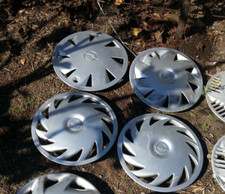 4 Borchie 14" opel copricerchio coppetta Ascona Astra coppe ruote cabrio corsa