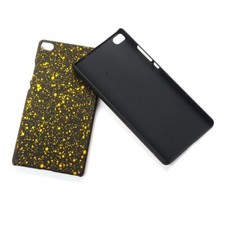 Custodia per Cellulare Protettiva Bumper Astuccio Guscio Cover Huawei P8 3D Star