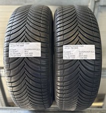 2 PNEUMATICI USATI KLEBER QUADRAXER SUV  ALL SEASON 215 65 R17  99 V DOT 2022