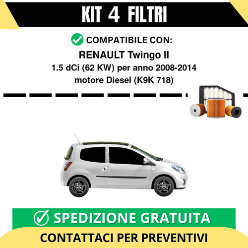 Kit filtri tagliando - tagliando, per