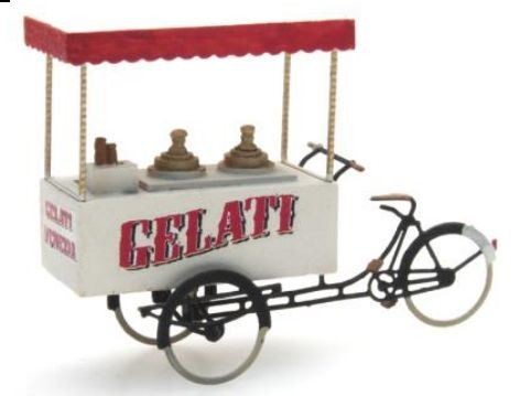 Triciclo gelato scala - , h0