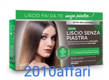 Kativa Kit Liscio senza Piastra per Capelli Crespi Opachi - Stiratura Capelli