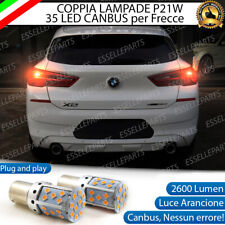 COPPIA LAMPADE FRECCE A LED POSTERIORI BMWX2 F39 P21W BA15S CANBUS NO ERROR