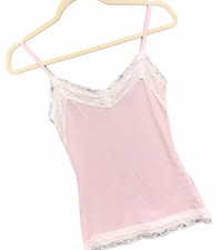 Top Cami Hollister con orlo in