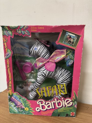 Barbie safari zebra mattel - barbie,