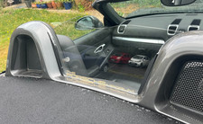 Deflettore vento trasparente