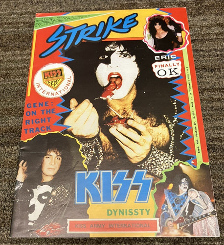 Kiss strike rivista italiana - kiss,