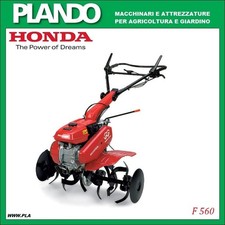 Honda F 560 con fresa standard