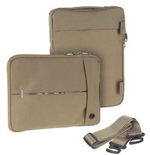 Custodia da viaggio universale per Coby Kyros MID8042 custodia astuccio marrone