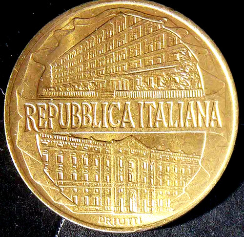 1996 italy 200 - 1996, coin