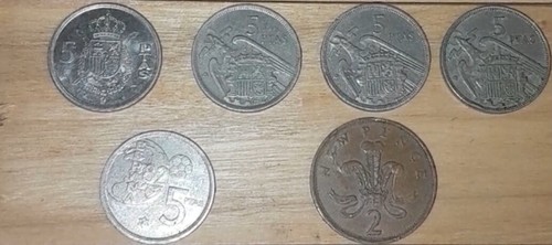 Monedas coins ptas 1957 - (5,