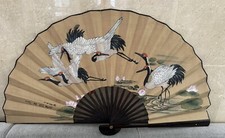 Antico grande ventaglio cinese