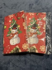 Sacchetti per trattamenti di Natale: 24 pezzi sacchetti regalo di carta natalizi pupazzo di neve carino A24