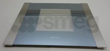 VETRO ESTERNO ORIGINALE PORTA FORNO SMEG  SCP112 CODICE RICAMBIO 692531749