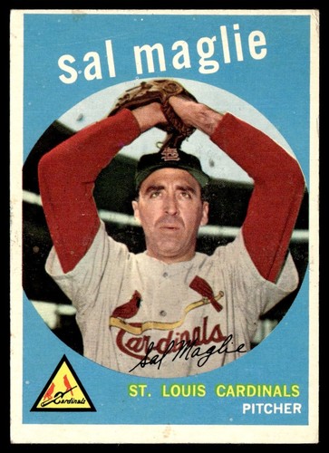 1959 topps baseball - 1959,