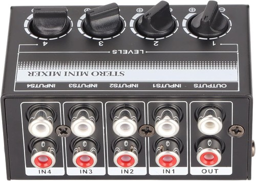 Aveek mini mixer audio stereo - mixer,