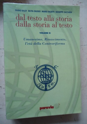 Dal testo alla storia - , dalla