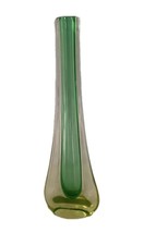 Vaso Murano sommerso verde