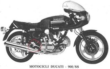 Ducati 900 SS DESMO Pedana Nuova 