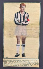 BONIPERTI Juventus - Figurina Calcio da ritaglio anni '50