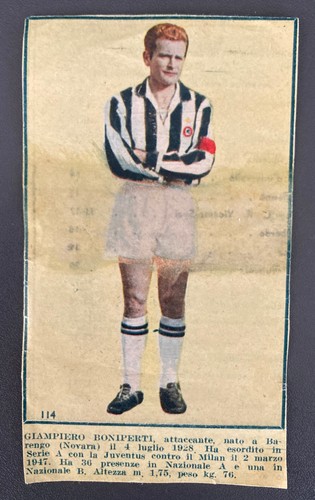 Boniperti juventus figurina - juventus,