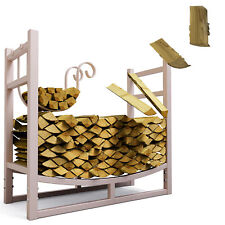 Legnaia da esterno in legno portalegna con copertura Metallo coperto casa Camera