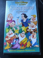 Biancaneve E I Sette Nani VHS Walt Disney