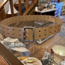 Cintura Prada in pelle marrone