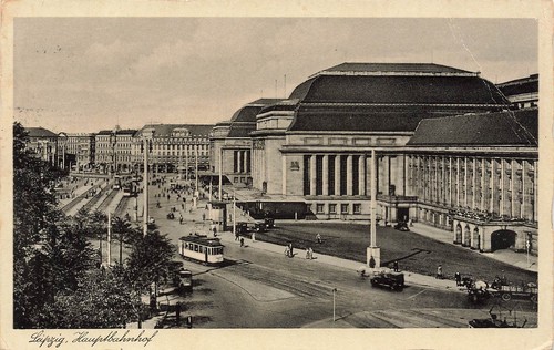 Lipsia stazione centrale - ak,