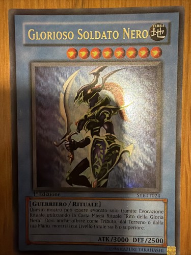 Glorioso soldato nero - gi, oh