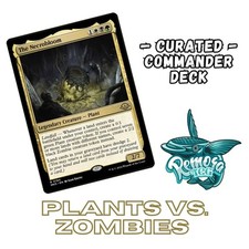 The Necrobloom Custom Commander Deck |  Ready-to-play Landfall EDH | MTG