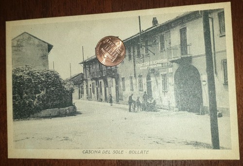 Cartolina epoca paesagg - d'epoca,