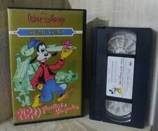 PIPPO PASTICCI E SIMPATIA - VHS WALT DISNEY SERIE ORO VI 4165 *RARISSIMA*