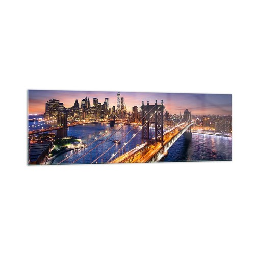 Quadro vetro 160x50cm usa - vetro,