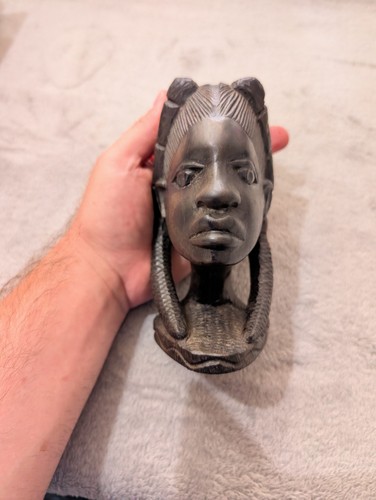 Busto africano testa donna - busto, di