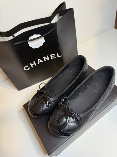 Ballerine chanel nere - in, pelle