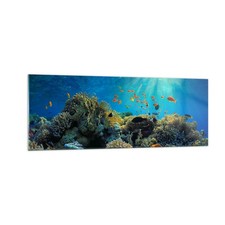 Quadro vetro 140x50cm - su,