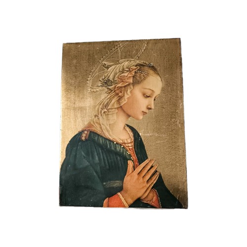 Quadro tela madonna fra - su,